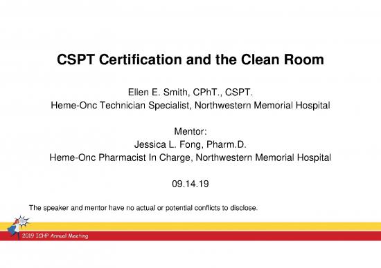picture1_Learning Environment Pdf 121823 | 072   Smith   Cspt Certification And The Clean Room   Handout   Ready