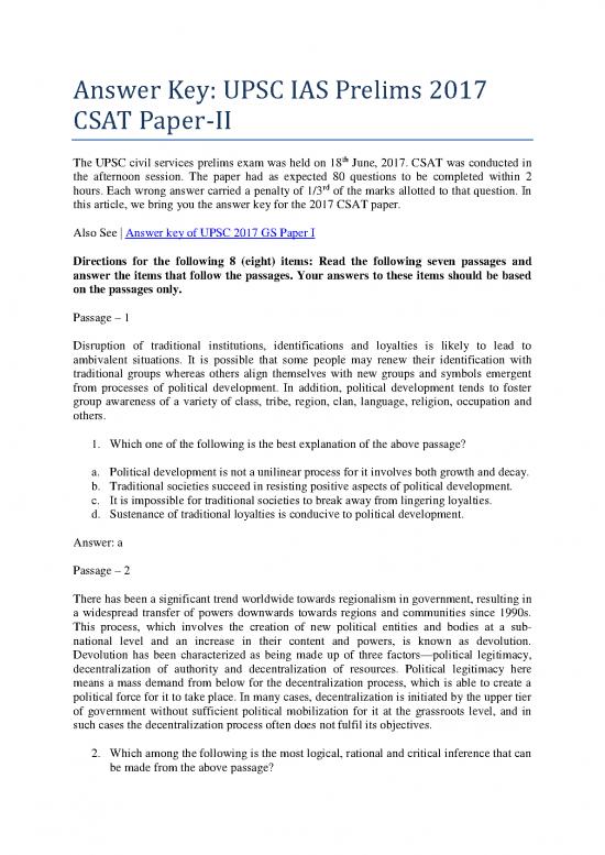 picture Upsc Prelims 2017 Question Paper Pdf 121111 | 2017 Upsc Prelims Answer Key Paper 2