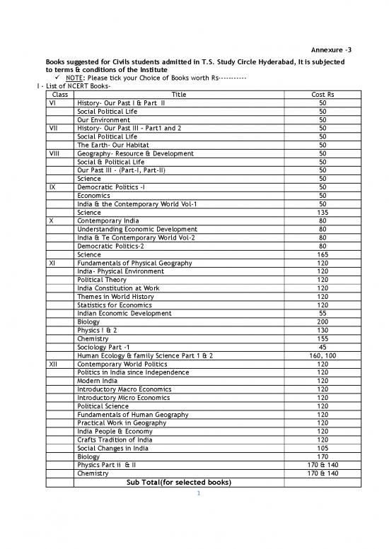 picture_Ncert Books Of Social Science 120468 | 8 Suggested Book Reading