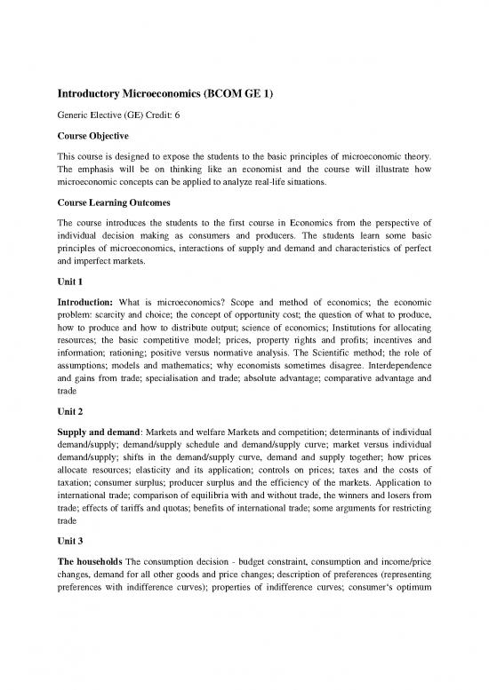 picture Economics Pdf 121762 | Annexure  Co Programme Ge Courses