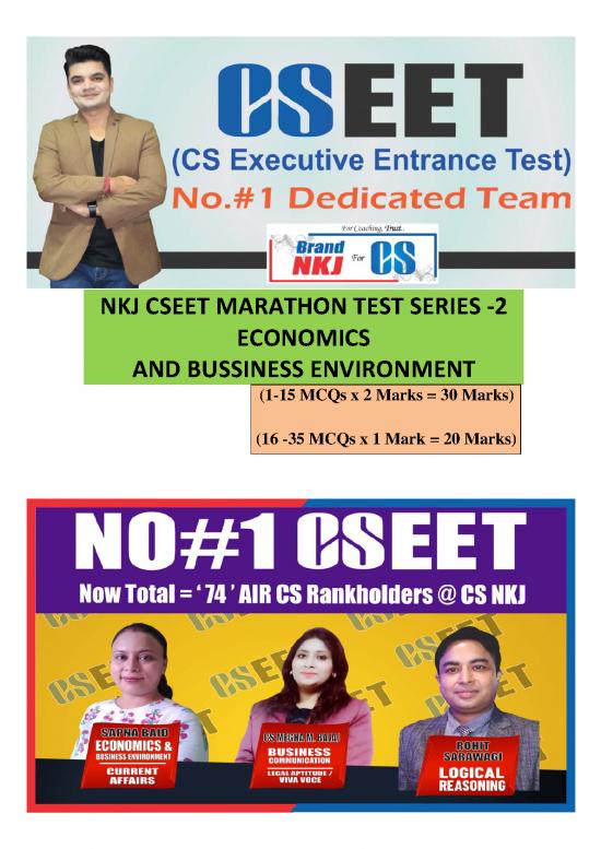 picture1_Labour Economics Pdf 120855 | Cseet Test Series   238054756