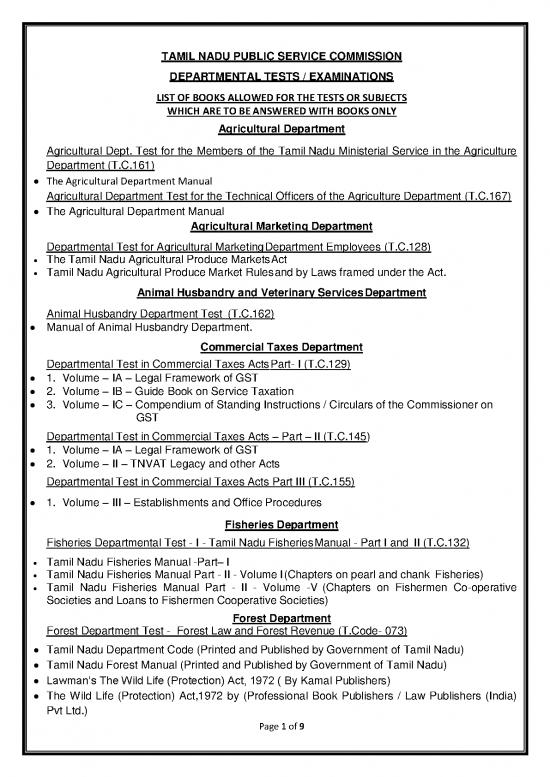 picture_Agricultural Pdf 120987 | Deptl List Of Alloweded Books For Withbooks