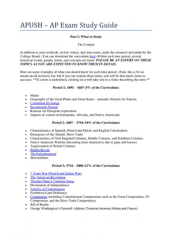 picture Study Guide Pdf 121712 | Exam Review Materials