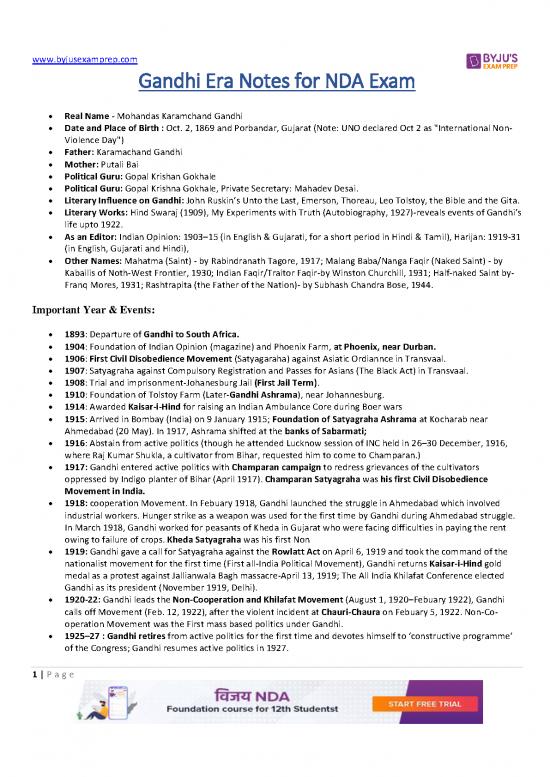 picture1_Nda Notes 121095 | Gandhi Era 89