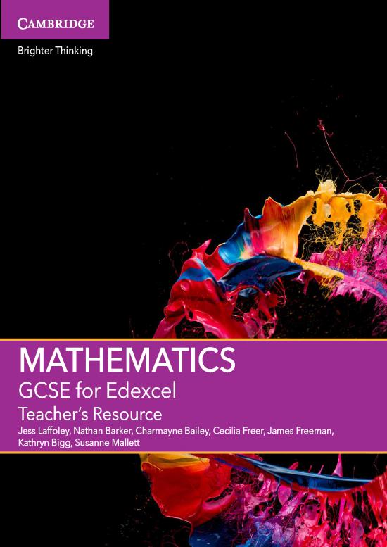 picture_Gcse Mathematics For Edexcel Teachers Resource Free Online