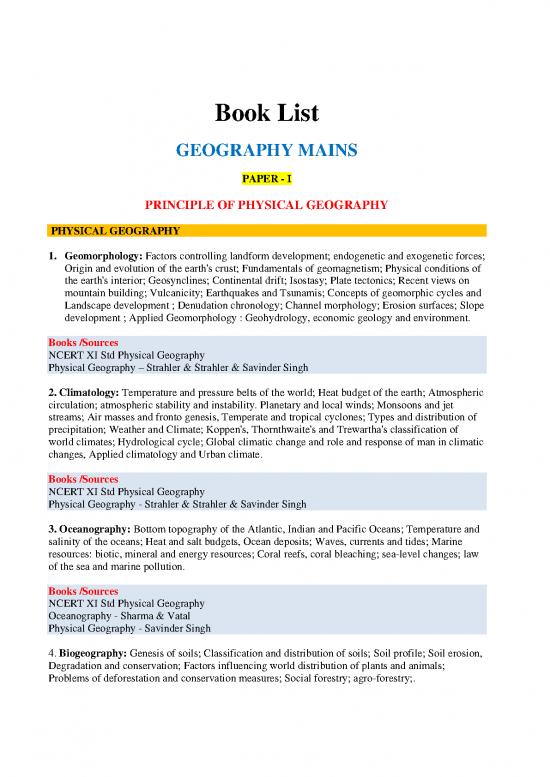 picture Economic Geography Pdf 120641 | Geography Book List For Ias