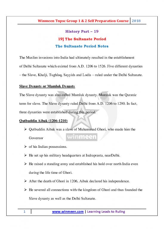 picture_Tnpsc Notes 120988 | History Part 19 In English