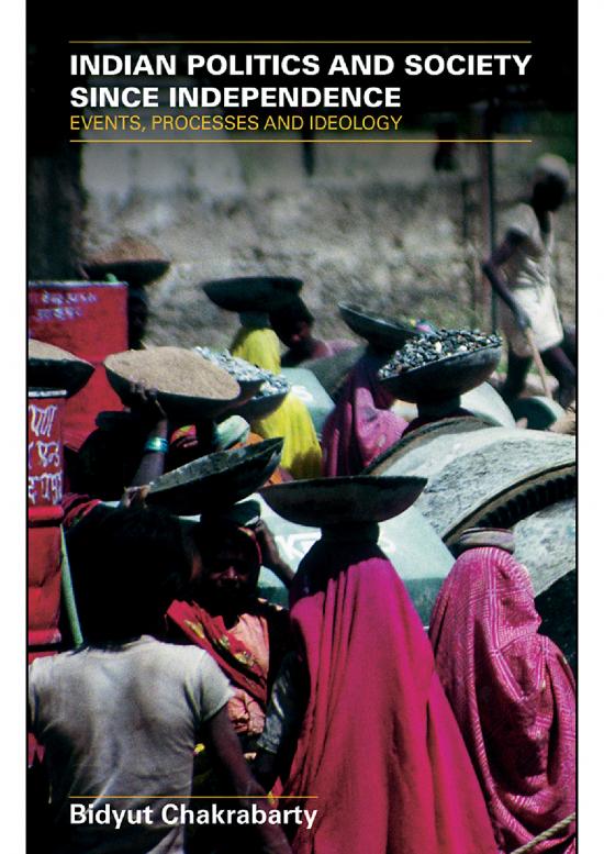 picture_Society Pdf 121813 | Indian Politics And Society Since Independence   Bidyut Chakrabarty