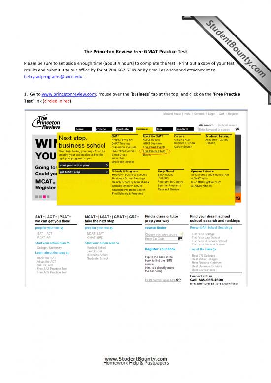 picture1_Instructions For Taking The Free Gmat Test