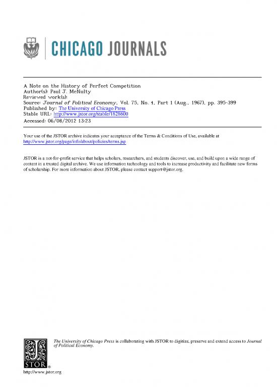 picture Competition Pdf 122568 | Mcnultyanoteonthehistoryofperfectcompetition