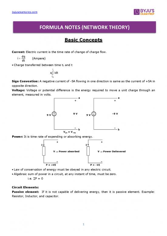 picture1_Network Theory Formula Notesdoc 17