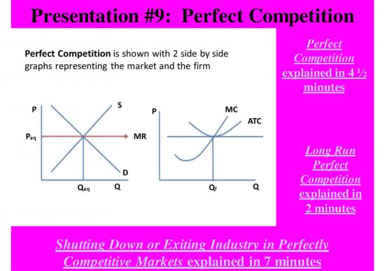 picture_Competition Pdf 122691 | Presentation 9 Perfect Competition