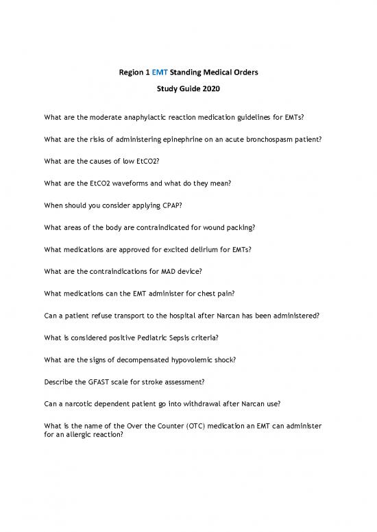 picture_Study Pdf 120960 | Region 1 Emt Study Guide 2020