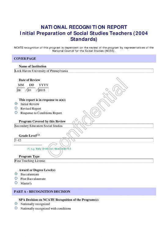 picture Ncss Standards Pdf 121351 | Secondary Social Studies Recognition Findings Report 2013