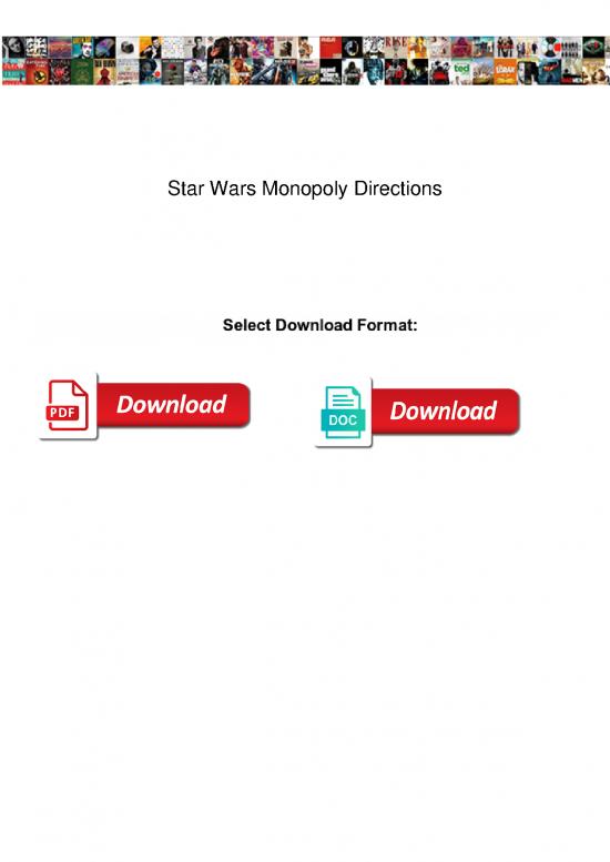 picture_Monopoly Pdf 122344 | Star Wars Monopoly Directions
