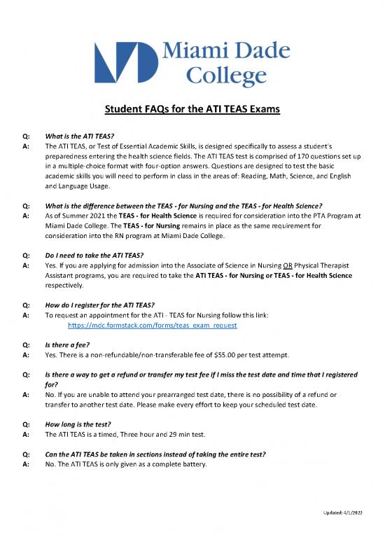 picture_Academic Pdf 121918 | Student Faqs For Ati Teas Exam Tcm6 106068