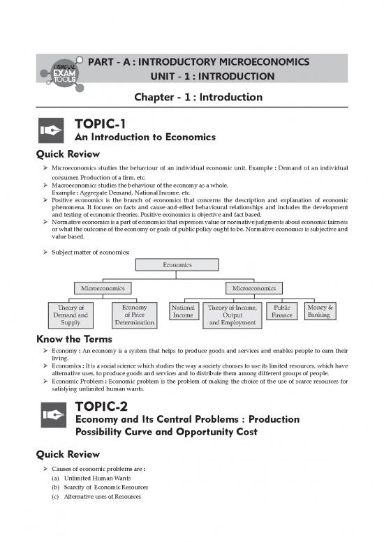 picture Economics Pdf 120789 | Xii Economics Quick Review Chapterwise
