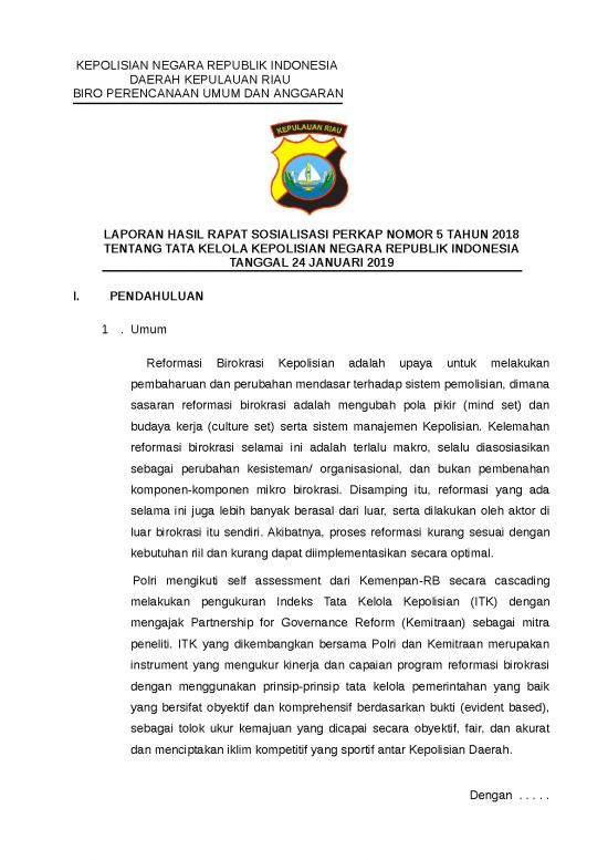 picture1_Laporan Sosialisasi 11024 | Laporan Sosialisasi Perkap Nomor 5 Tahun 2019 | File Laporan Lainnya