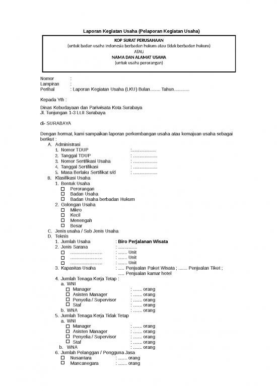 picture_File - Laporan Kegiatan Id 11077 | Contoh Blanko Lku Pariwisata Usaha Jasa Perjalanan Wisata