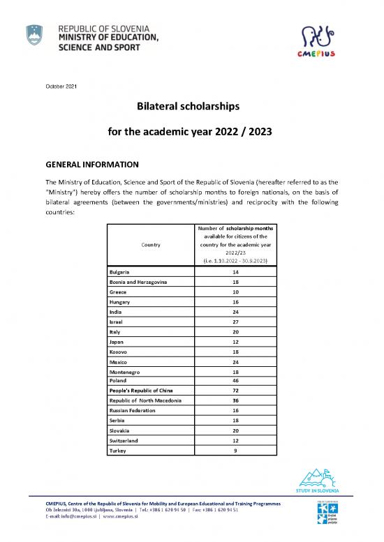 picture1_Education Pdf 11146 | Invitation Slovenia Bilateral Scholarships 2022 23 1 | Beasiswa 2023