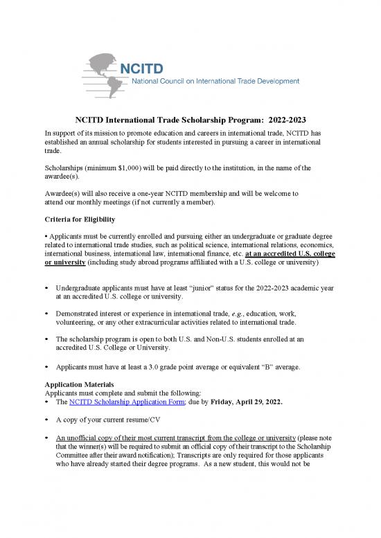 picture_Business Spread Sheet 11215 | Ncitd International Trade Scholarship 2022 2023 Rules | Beasiswa 2023