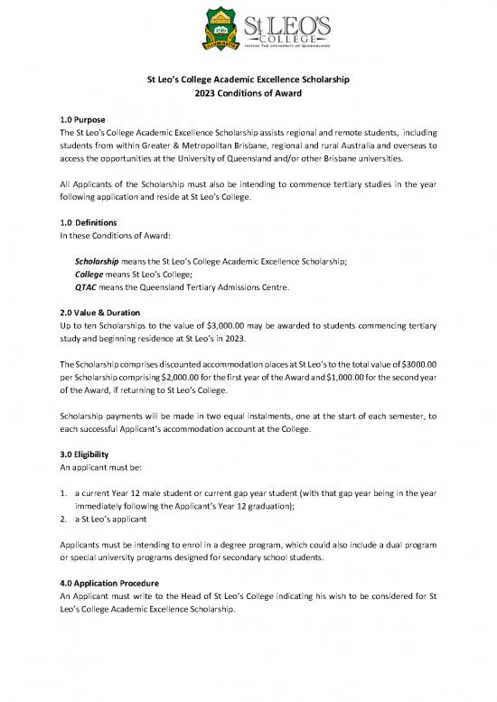 picture Application Format Pdf 11235 | St Leos College Academic Excellence Scholarship 2023 | Beasiswa 2023