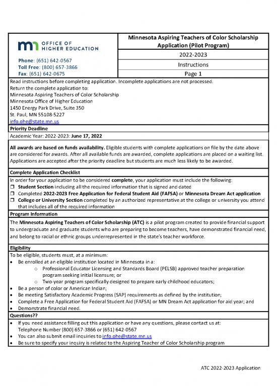 picture Application Format Pdf 11238 | Mn Aspiring Teachers Of Color Scholarship Application 22 23 | Beasiswa 2023