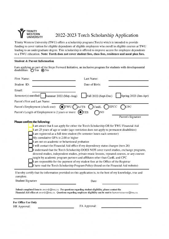 picture Application Format Pdf 11249 | Torch Scholarship Application Fa22 Sp22 Su22 | Beasiswa 2023