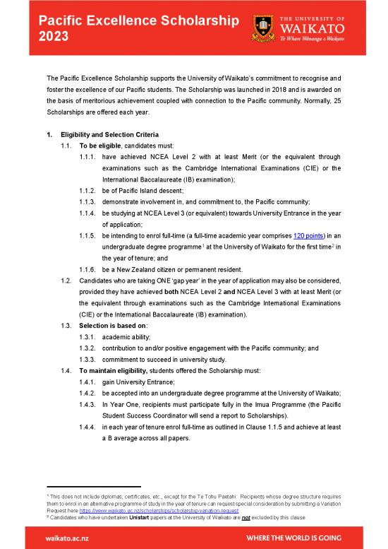 picture Application Format Pdf 11260 | Pacific Excellence Scholarship Regulations 2023 | Beasiswa 2023