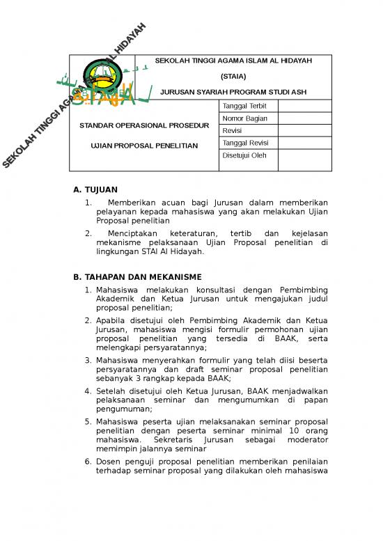 picture Tujuan Penelitian Adalah 11395 | Sop Ujian Proposal Penelitian | Proposal File