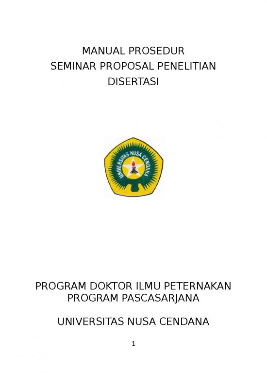 picture Contoh Prosedur Penelitian 11409 | Manual Prosedur Seminar Proposal | Proposal File