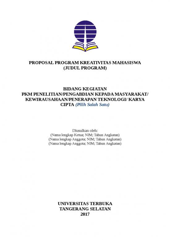 picture_Format Sampul Dan Lembar Pengesahan Pkm   Berbasis Proposal | Proposal File