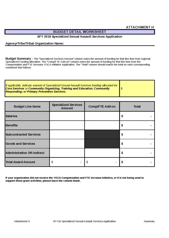 picture1_Excel Sheet Download 11569 | Ocva Specialized Budget Detail | Sample Application