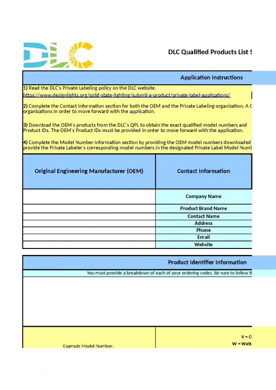 picture Free Product Flyer Template 11579 | Dlc Private Application Form 2020 | Sample Application