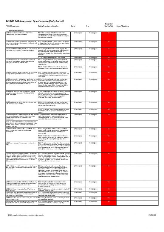 picture1_Excel Sheet Download 11614 | Sample Selfassessment Questionnaire Saq | Sample Application