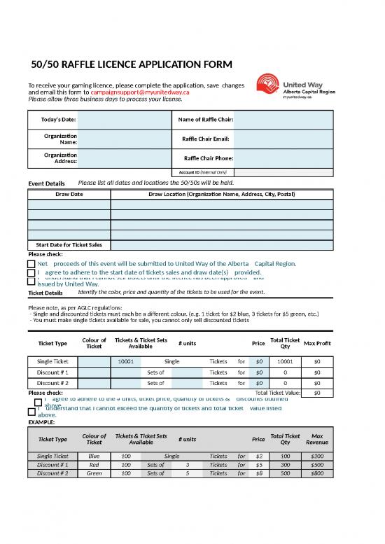 picture_Excel Sheet Download 11649 | 50 50rafflelicenseapplicationform | Sample Application