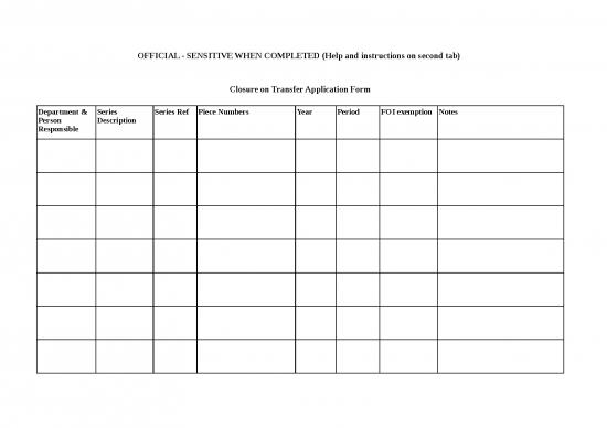 picture1_Excel Sheet Download 11651 | Closure At Transfer Application Form Paper | Sample Application