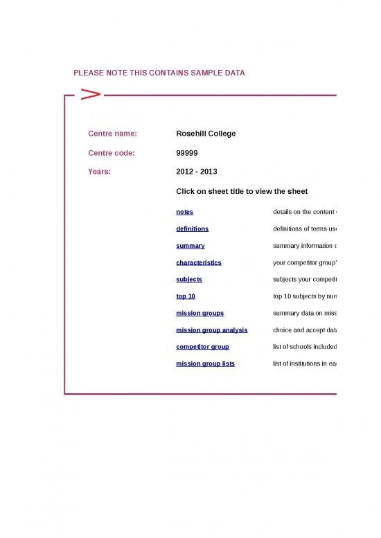 picture_Excel Sheet Download 11689 | Competitor Report Sample | Sample Application