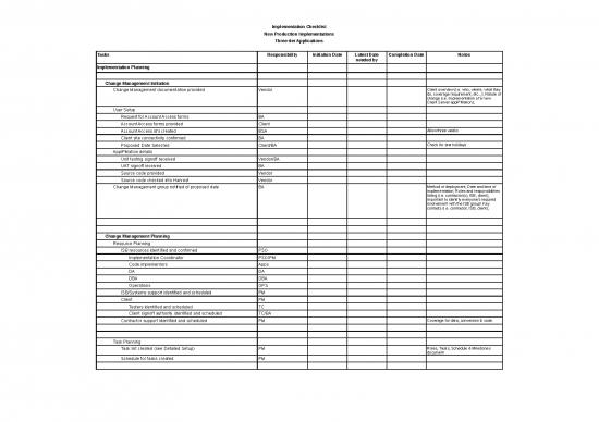 picture1_Excel Sheet Download 11706 | Implementation Planning Checklist | Sample Application