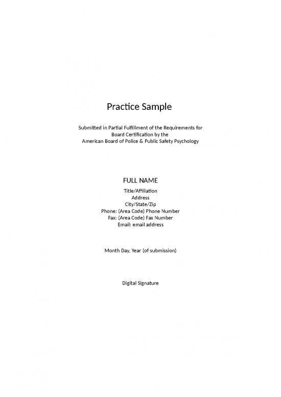 picture_Certification Format Word 11713 | Abppsp Practice Sample Template 9 11 2019 | Sample Submission
