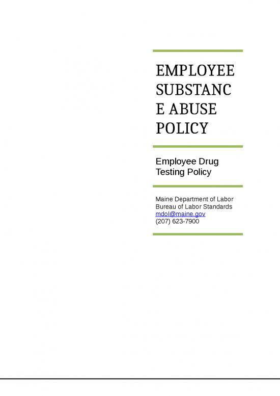picture1_Company Presentation Template 11790 | Drug Testing Model Employee Policy Arbitrary 20 Or Fewer | Sample Submission