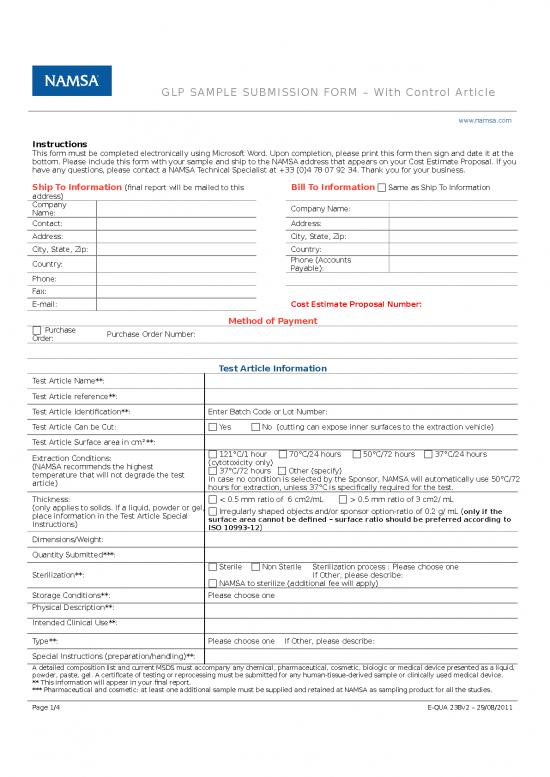 picture_Bill Format In Word 11801 | Glp Sample Submission Form With Control Article | Sample Submission