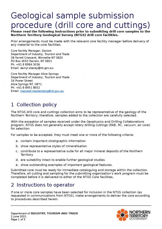 picture1_Geological Sample Submission Procedure | Sample Submission