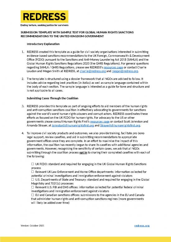 picture1_Submission Template For Uk Global Human Rights Sanctions October 2021 | Sample Submission