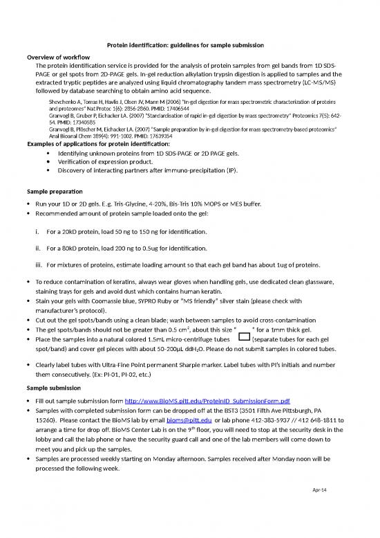 picture Download Word Excel 2007 11857 | Protein Identification Submission Instructions | Sample Submission