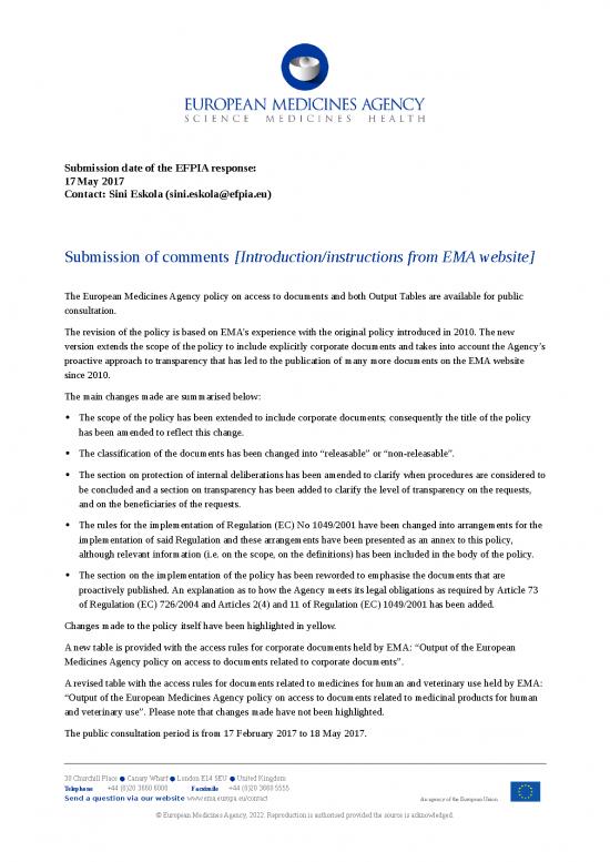 picture1_Templates For Corporate Presentation 11881 | Efpia Response On Revised Ema Policy 43 Final | Sample Submission