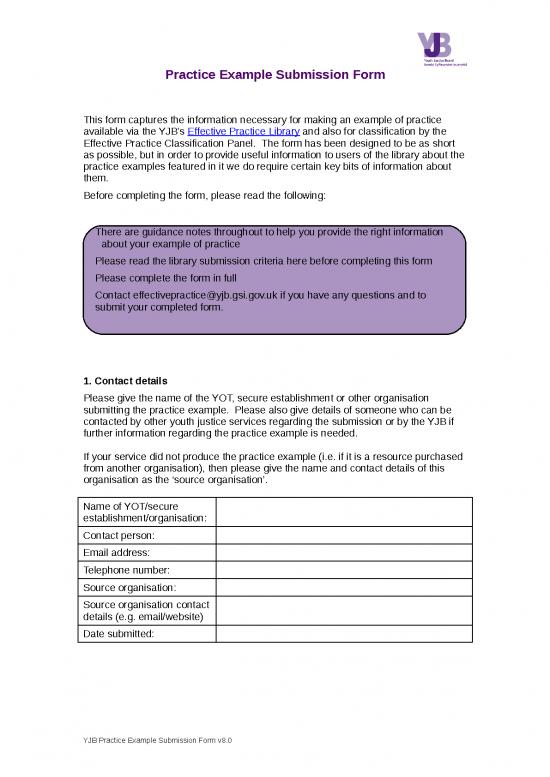 picture Information Flyer Template Free 11930 | Submission Form | Sample Submission