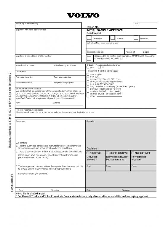 picture1_Company Presentation Template 12001 | Volvo Initial Sample Approval, Result Report, Re N 71316187 | Sample Submission