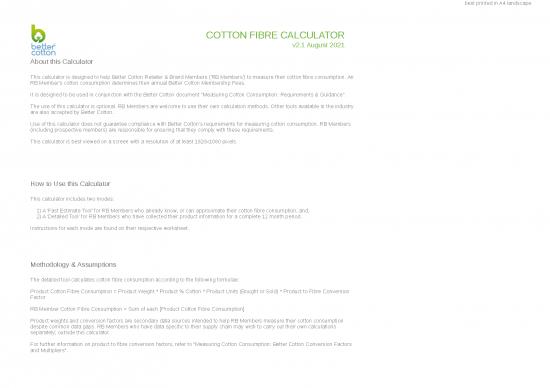 picture_Estimate Format In Excel Free Download 12015 | Better Cotton Cotton Calculation Tool 2021 V1 | Business Form Tools