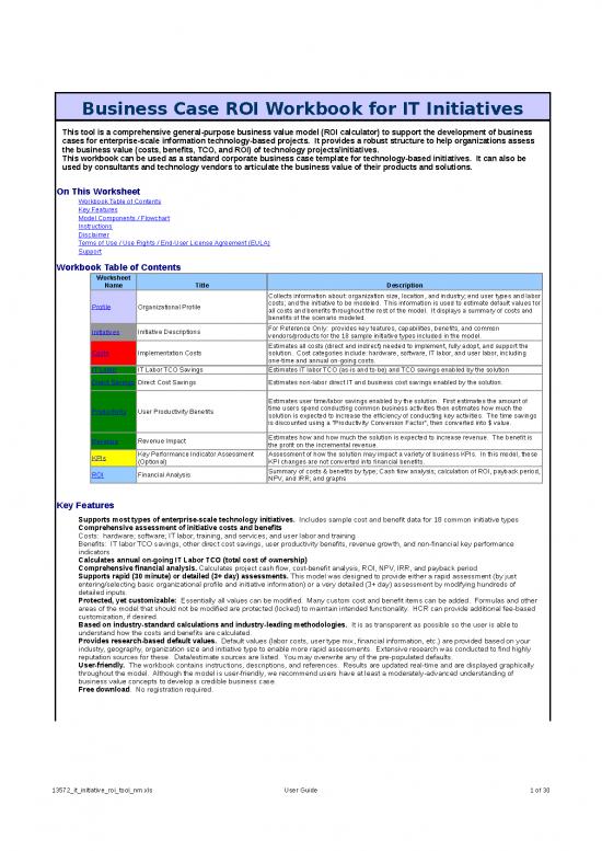 picture1_Excel Sheet Download 12046 | It Initiative Roi Tool Nm | Business Form Tools